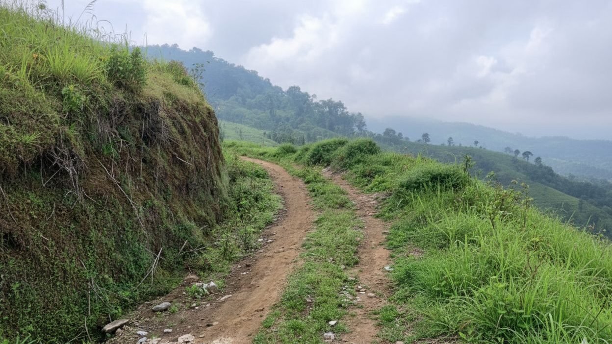 Jalur Hiking Puncak Brakseng