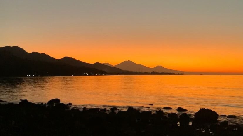 View Gunung tampak jelas,(Sahwahita).